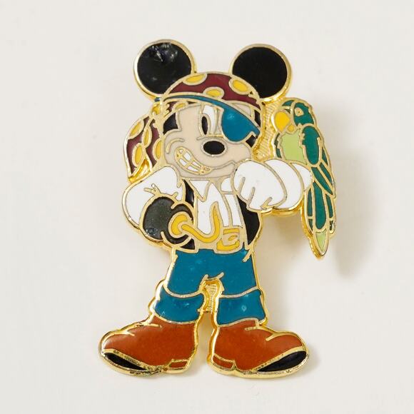 Lot of 2 Disney Pins – Mickey Mouse Spacesuit & Pirate Mickey 2004 - Picture 2 of 6